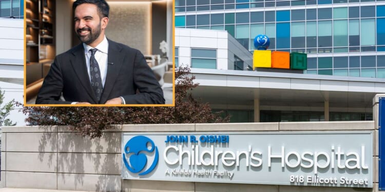 Image for article: Mamdani Moves Mayor's Office Under Children's Hospital