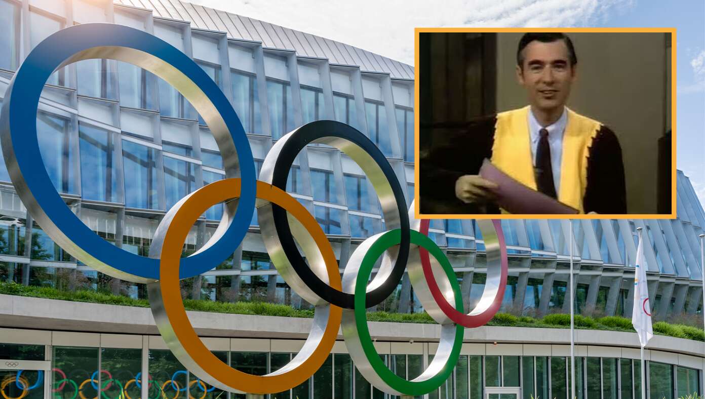 Image for article: Olympics Change Trans Policies After Watching Old 'Mister Rogers' Episode