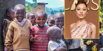 Image for article: Starving African Children Raise Money To Feed Ariana Grande