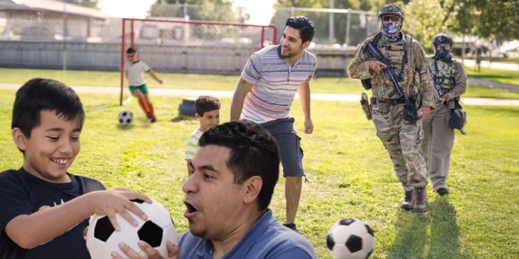 Image for article: To Save Time, ICE Begins Mass Arrests Of Everyone At Soccer Fields