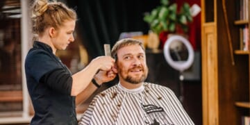 Image for article: Tragic: Man Runs Out Of Conversation Topics 45 Seconds Into Haircut
