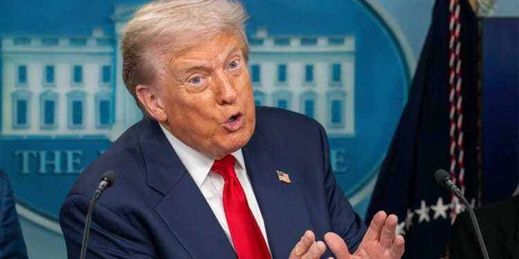 Image for article: Trump Sadly Announces A Dog Ate The Epstein Files And Then The Dog Was Lost In A Boating Accident And Then The Boat Was Nuked