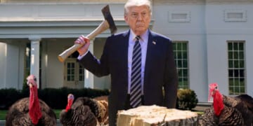 Image for article: Trump To Execute All Turkeys Pardoned By Biden's Autopen