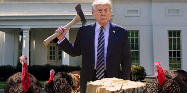 Image for article: Trump To Execute All Turkeys Pardoned By Biden's Autopen