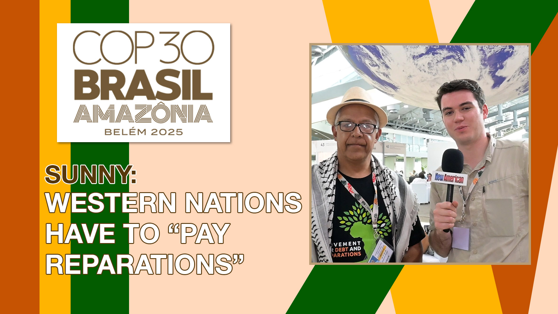 Western Nations Have to "Pay Reparations," Says Anti-Trump Activist