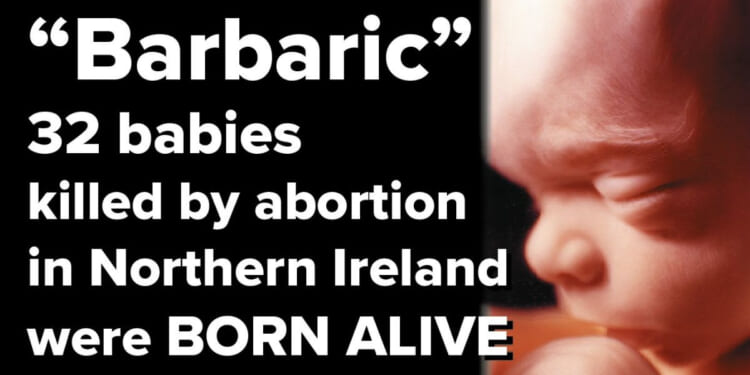 32 Babies Were Born Alive After Botched Abortions, Possibly Left to Die