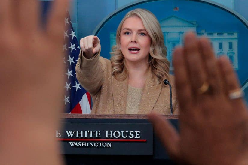 White House Press Secretary Karoline Leavitt Holds Press Briefing