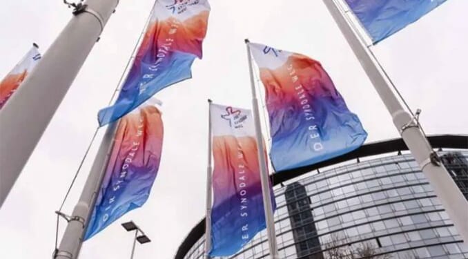 The German bishops’ conference, over the cliff