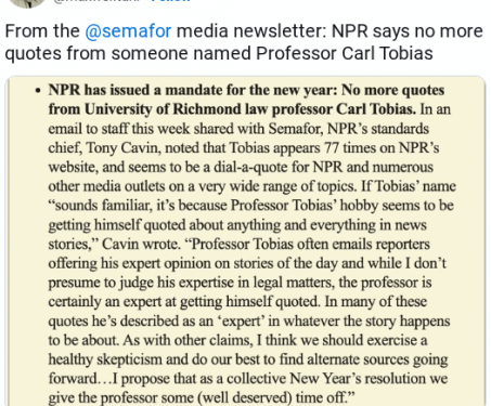 Journalism, Credibility and ‘Experts’ : The Other McCain