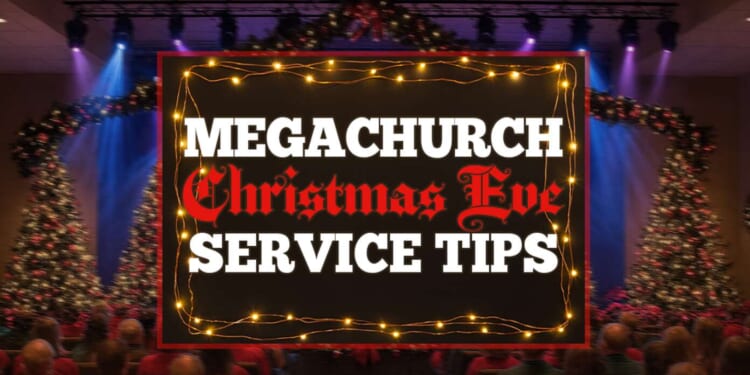 Image for article: 8 Tips To Take Your Megachurch Christmas Eve Service To The Next Level