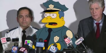 Image for article: Brown University Hires Chief Wiggum To Track Down Shooter