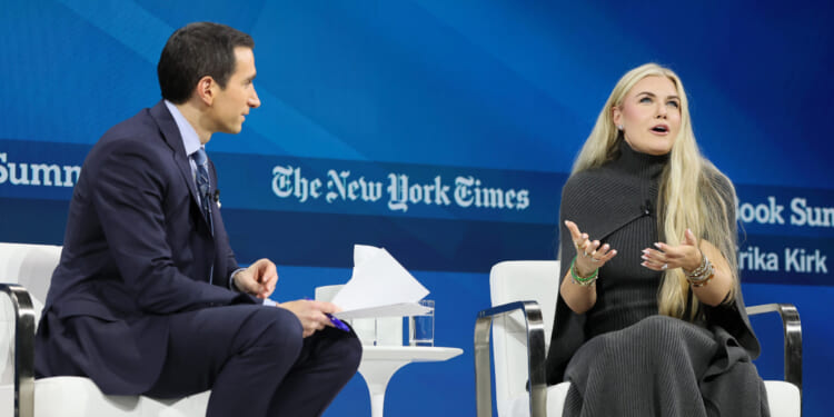 Erika Kirk to Women: Don't use the government to put off marriage.