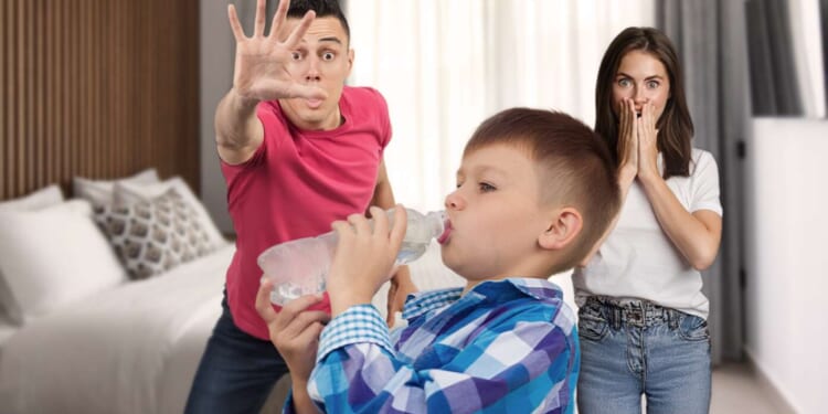 Image for article: Family Just One Accidentally Opened Hotel Water Bottle Away From Bankruptcy