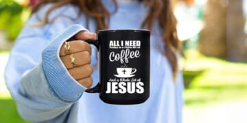 Image for article: Great Commission Fulfilled: Woman Purchases ‘All I Need Is Coffee And Jesus’ Mug