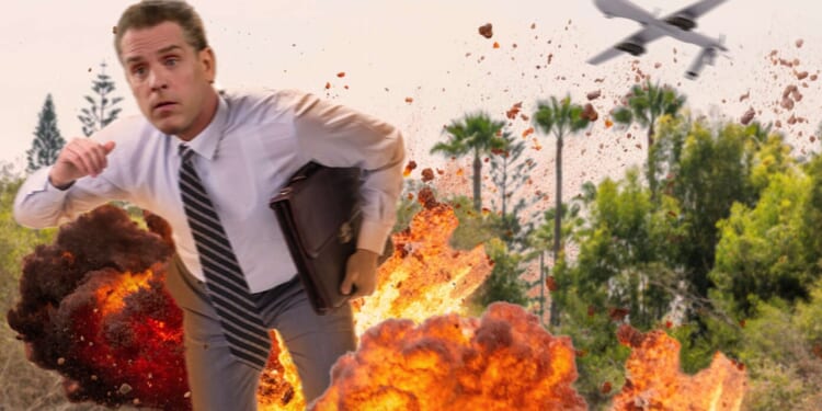 Image for article: Hegseth Halts U.S. Demand For Illegal Drugs By Drone Striking Hunter Biden