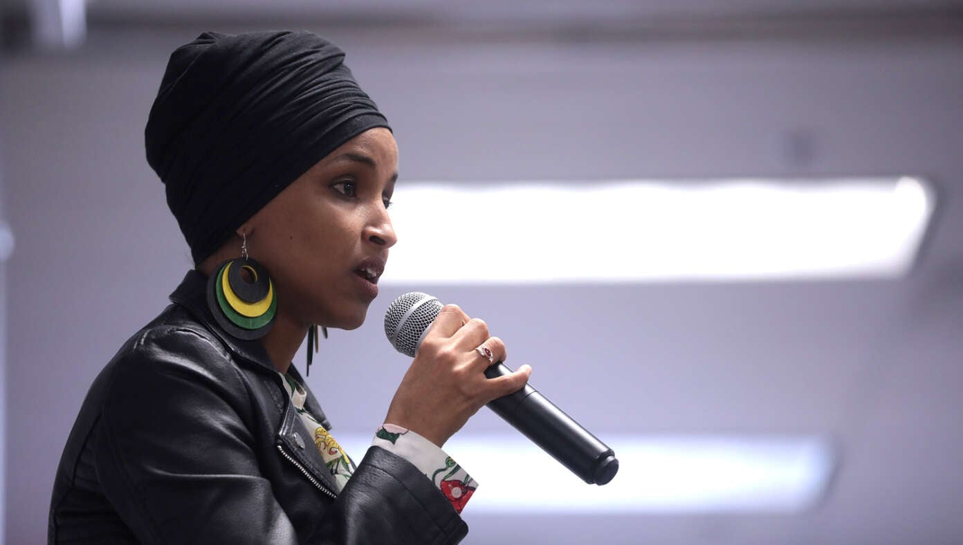 Image for article: Ilhan Omar Argues She Should Be Able To Stay In Horrible Country She Hates