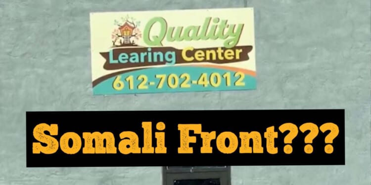 Image for article: Is This Minnesota Daycare Actually A Fake Somali Front? Know The Signs