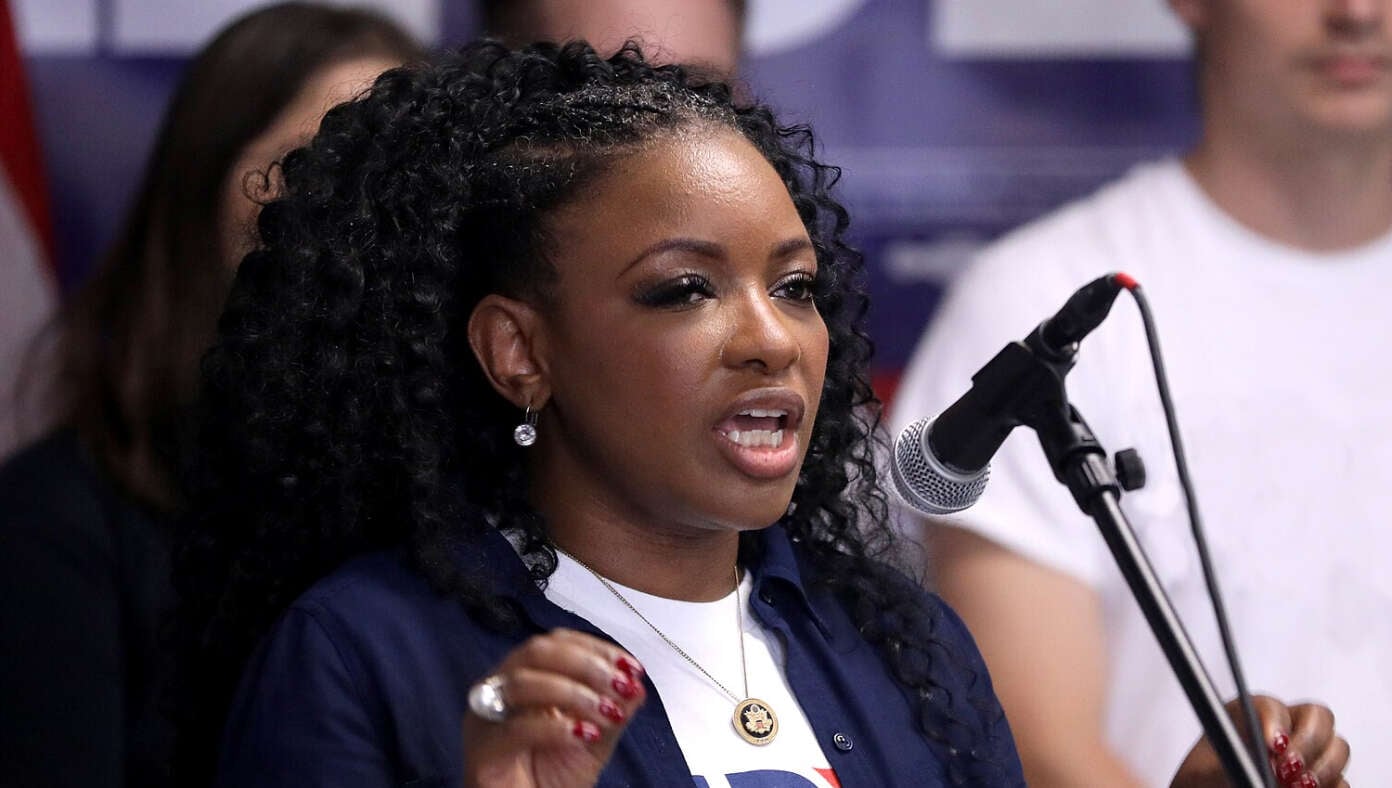 Image for article: Jasmine Crockett Hits Campaign Trail To Axe For Votes
