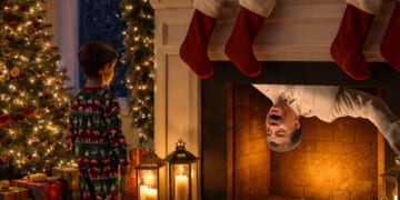 Image for article: Jolly Neil DeGrasse Tyson Going Down People's Chimneys And Telling Kids Santa Isn't Real