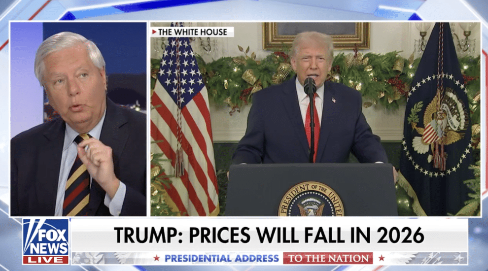 Lindsey Graham Reacts to Trump's Address, 'We're Moving in the Right Direction' [WATCH]