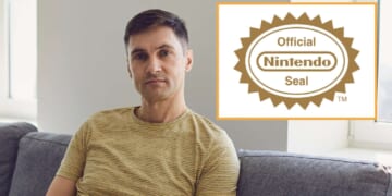 Image for article: Man Still Doesn't Quite Trust Anything Without Official Nintendo Seal Of Quality