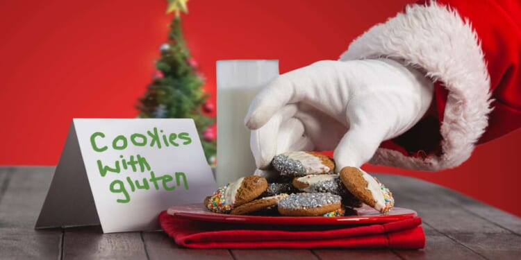 Image for article: Reminder: Santa Wants Gluten In His Cookies