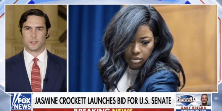 Rep.Brandon Gill Discusses Jasmine Crockett's Senate Bid [WATCH]