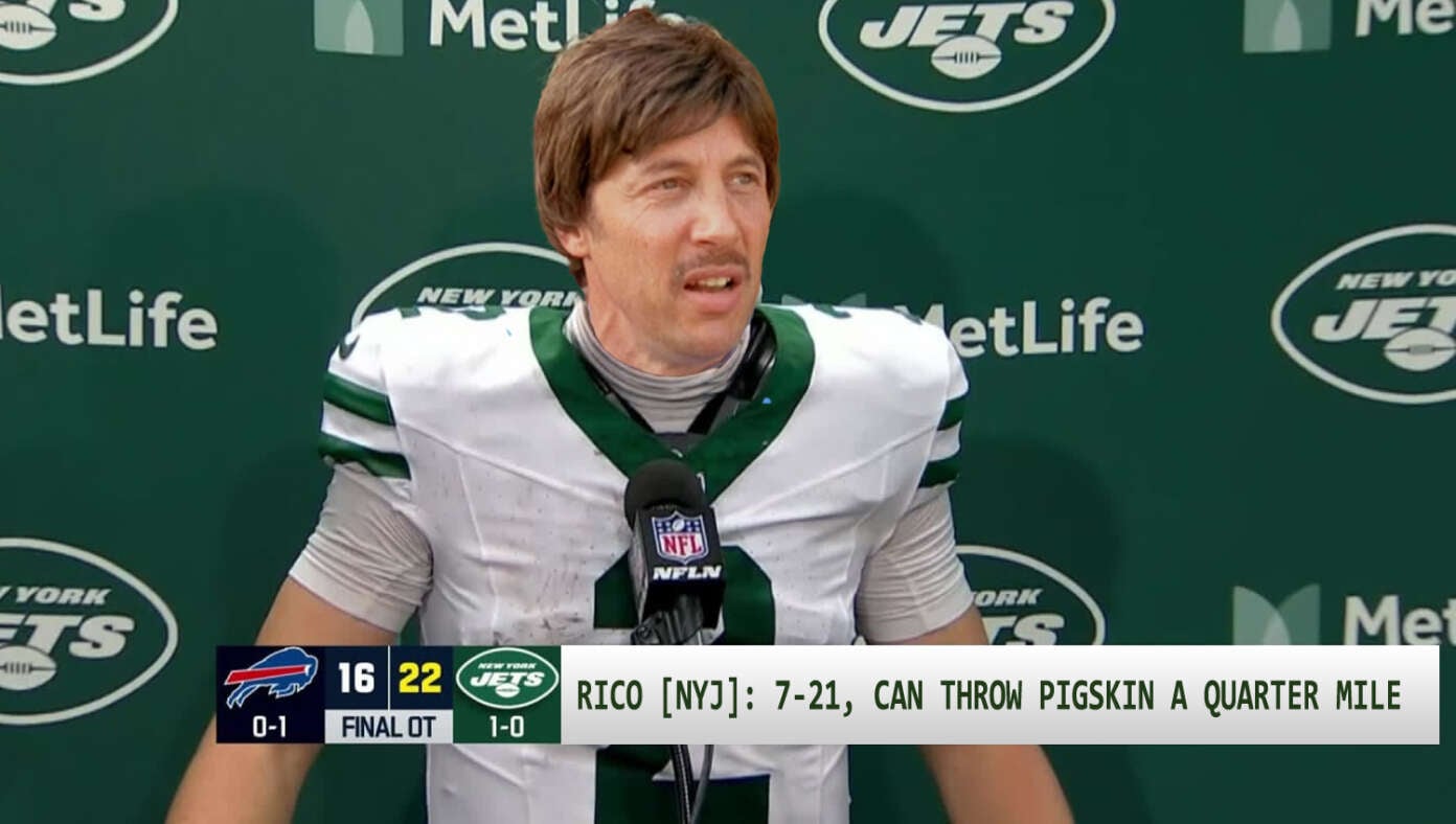 Image for article: Struggling New York Jets Sign Uncle Rico