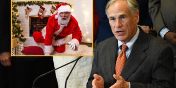 Image for article: Texas Issues Annual Reminder Not To Shoot Santa
