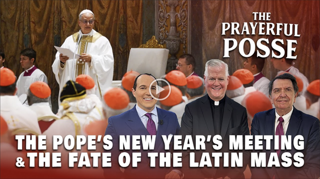 The Pope’s New Year’s Meeting & the Fate of the Latin Mass