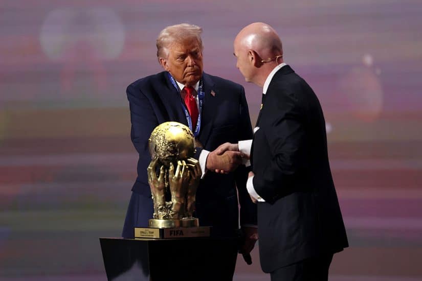 Trump Given Special Award Ahead of World Cup Drawing [WATCH]