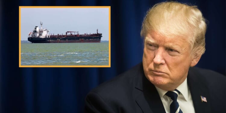 Image for article: Trump Worried Reports Of Venezuelan Oil Tanker Seizure Have Ruined The Surprise Of Melania’s Christmas Gift