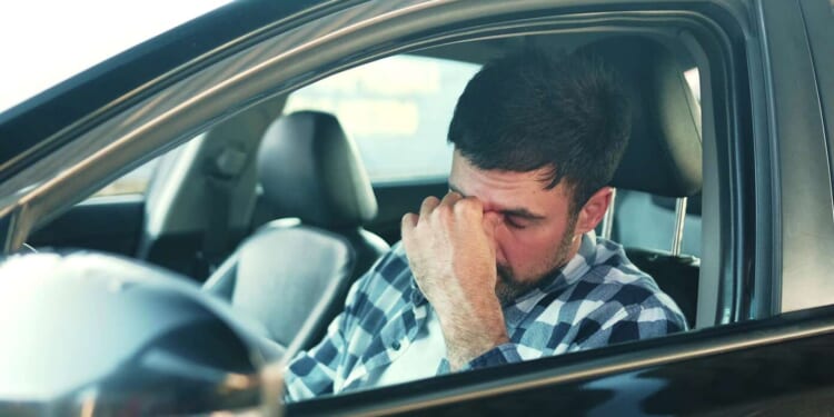 Image for article: Uh-Oh: Car You Honked And Swore At For Driving Too Slow Just Turned Into Your Church Parking Lot