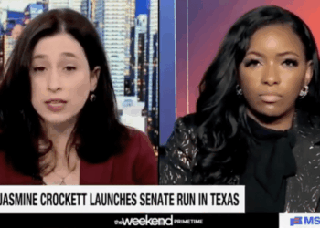 WHAT POLICY? Crockett Trips Through MS NOW Softball Question on Her Agenda if Elected to Senate [WATCH]