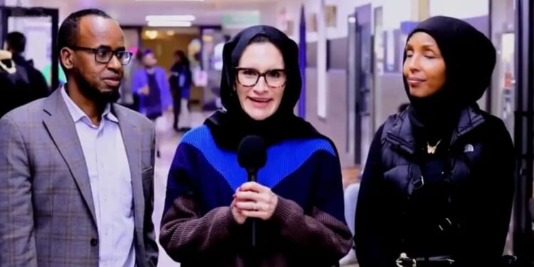 Image for article: ‘Conservatives Want Women In Handmaid’s Tale Outfits,’ Declares Liberal Wearing Hijab