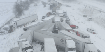 100+ Car Accident in Michigan, Multiple Injuries Reported [WATCH]