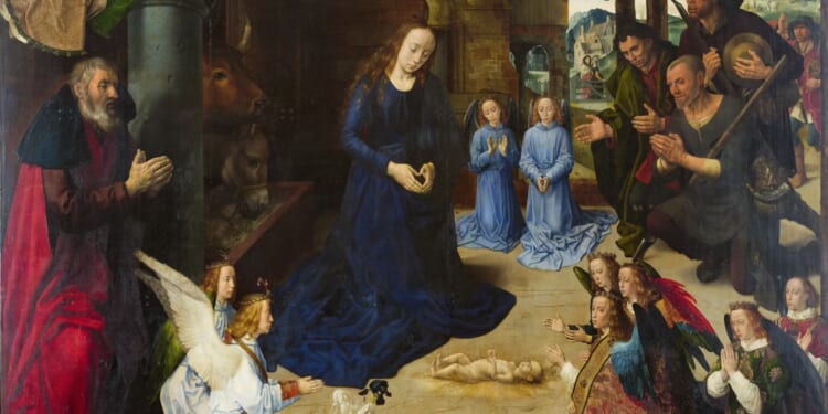 The Mother of God, Virgin in the Act of Giving Birth