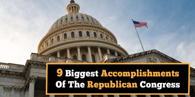 Image for article: Promises Kept: Here Are The 9 Biggest Accomplishments Of The Republican Congress