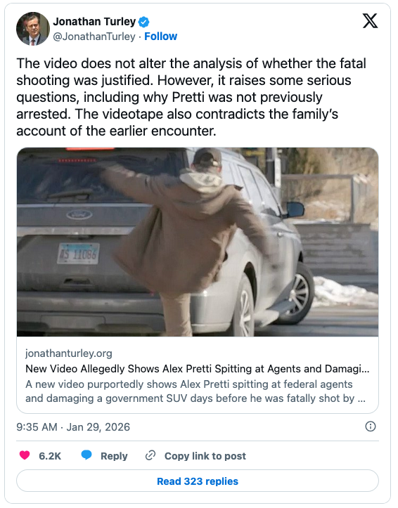 Alex Pretti provoking agents cbp