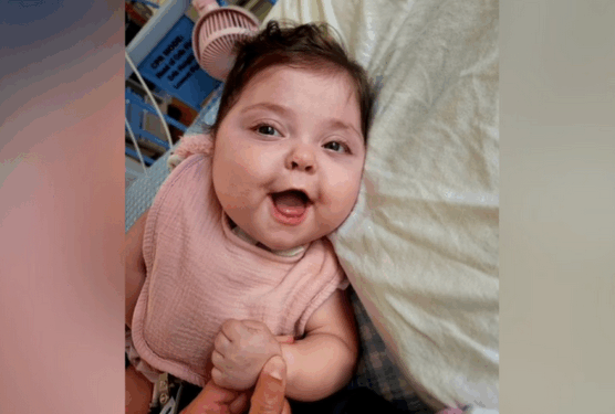 Baby Born Three Months Heads Home From Hospital