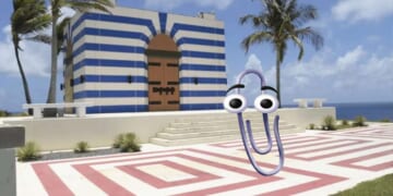Image for article: Damning Photos Surface Of Clippy On Epstein Island