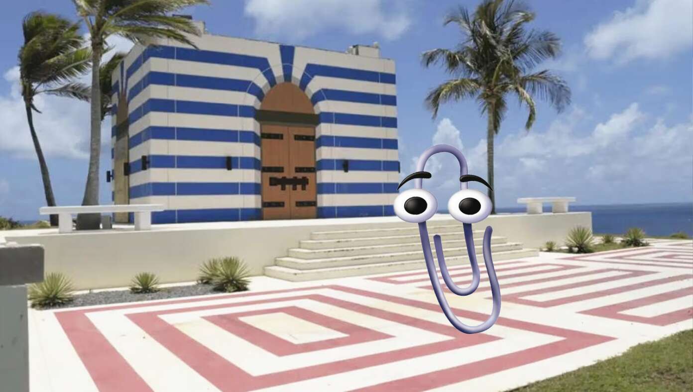 Image for article: Damning Photos Surface Of Clippy On Epstein Island