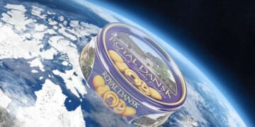 Image for article: Denmark Protects Greenland By Securing It In Giant Cookie Tin