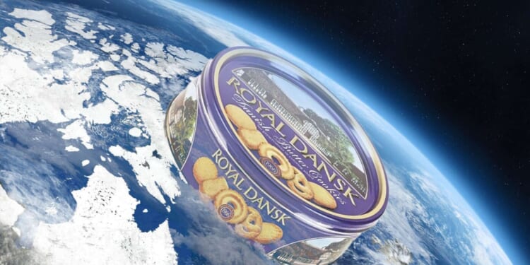 Image for article: Denmark Protects Greenland By Securing It In Giant Cookie Tin