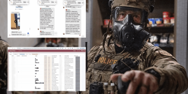 Far-Left Groups Using Signal to Coordinate Harrasment of Federal Agents: Report