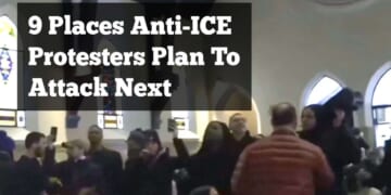 Image for article: ICE Protesters Reveal Next 9 Places They Will Attack