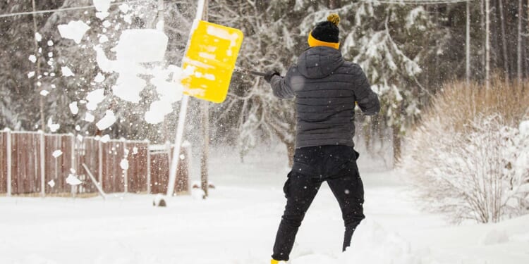 Image for article: Idiot Shovels Snow Instead Of Just Waiting For It To Melt