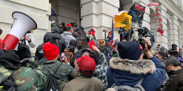 Image for article: J6ers Wishing They Had Thought Of Branding Themselves 'Legal Observers'