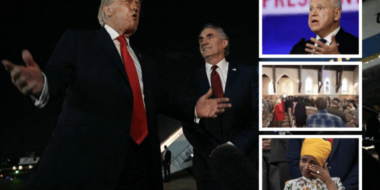 LOCK 'EM UP! Trump Says Church Crashers Should Be Jailed — Along With 'Fake Sleazebag' Omar and Walz