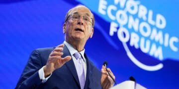 Larry Fink: Making People “Care” About the WEF Agenda
